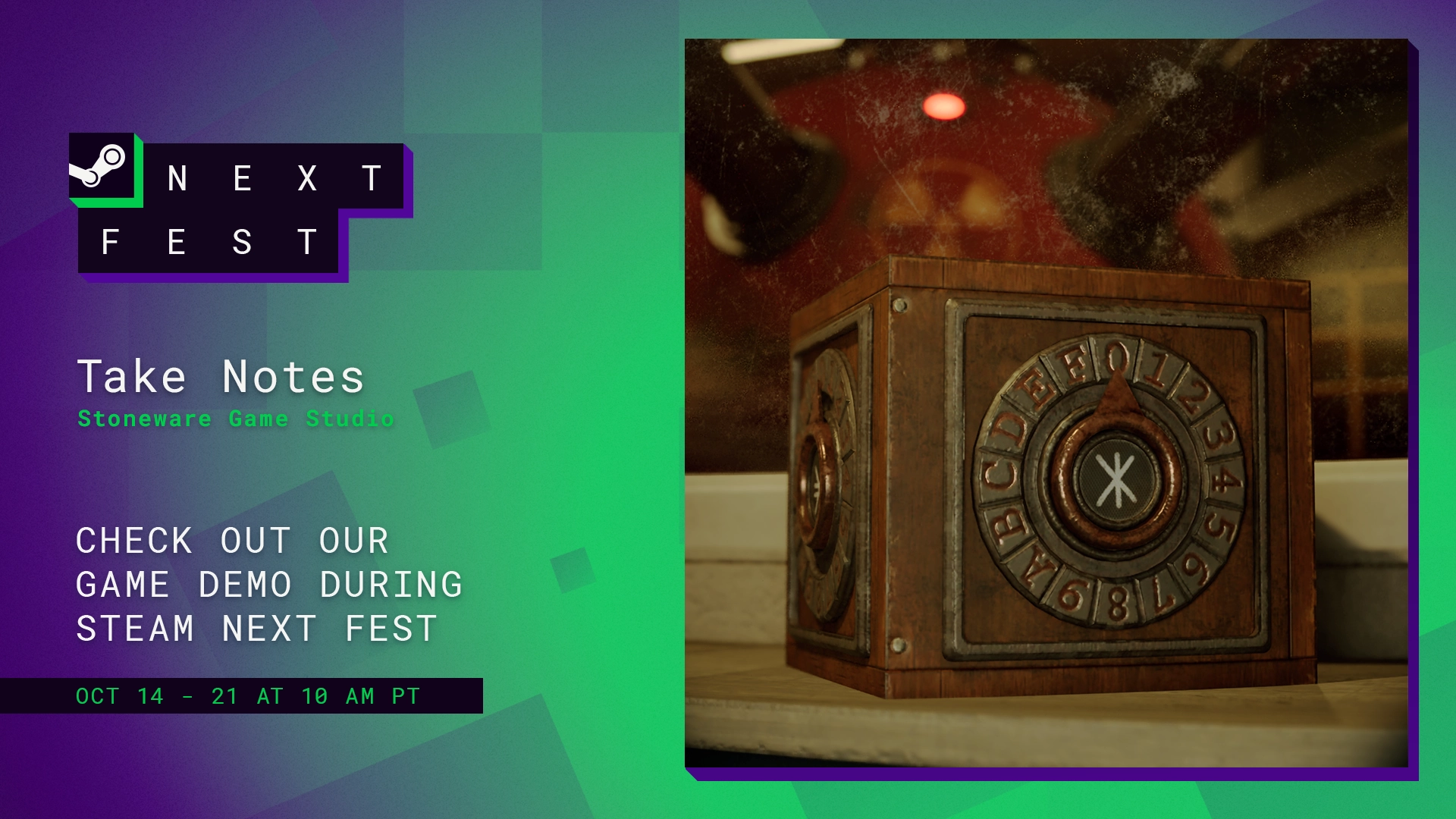 Take Notes on Steam Next Fest