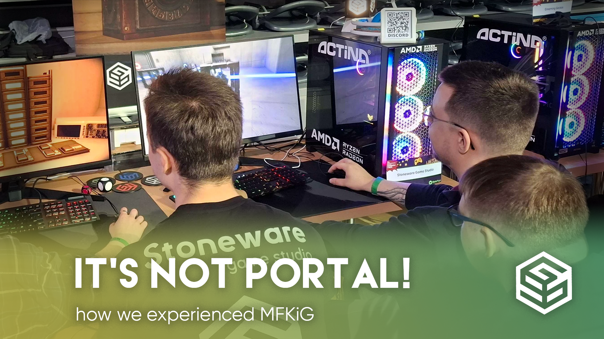 “It’s not Portal!” – how we experienced MFKiG